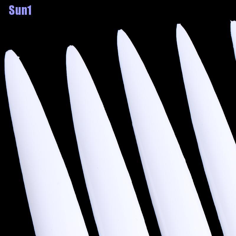 Bộ 10 Móng Tay Giả Che Phủ Nửa Móng Tay Siêu Dài