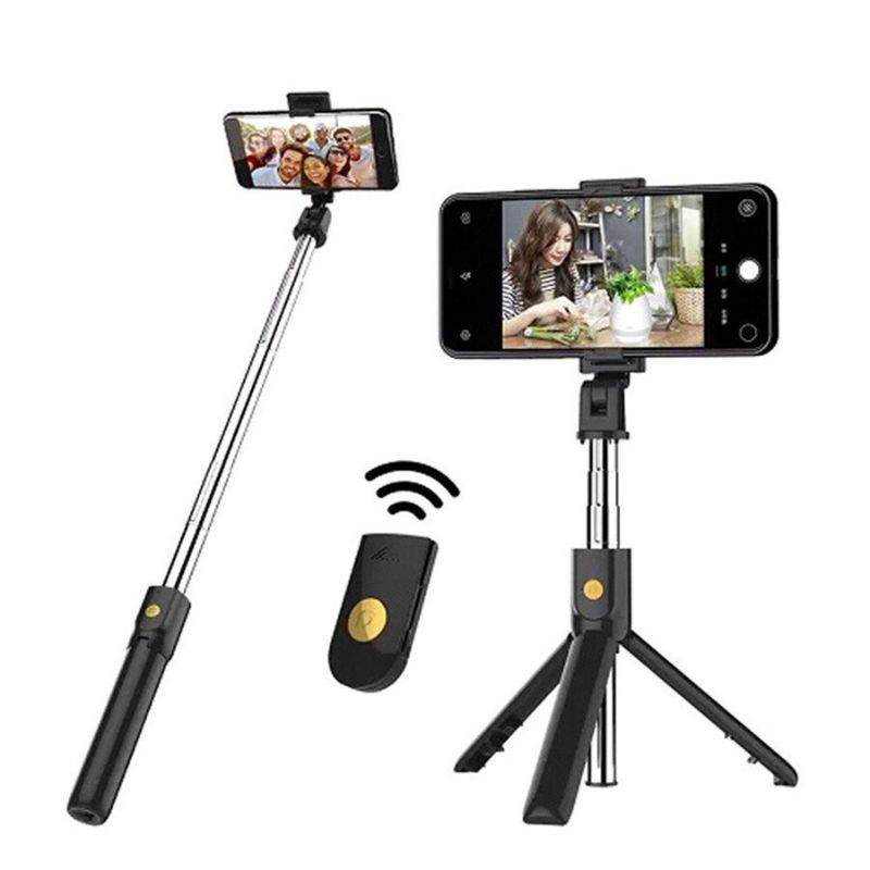 Gậy chụp ảnh tự sướng Bluetooth 3 chân đa năng . Tripod k07 . chụp hình sefile .