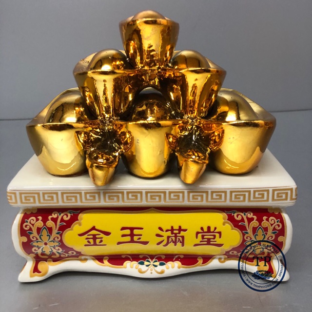 Thỏi vàng trang trí ban thờ thần tài