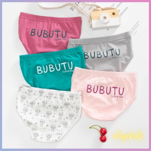 Quần chip bé gái Combo 5 chiếc Quần lót đùi trẻ em cotton cao cấp mềm mại hàng đẹp