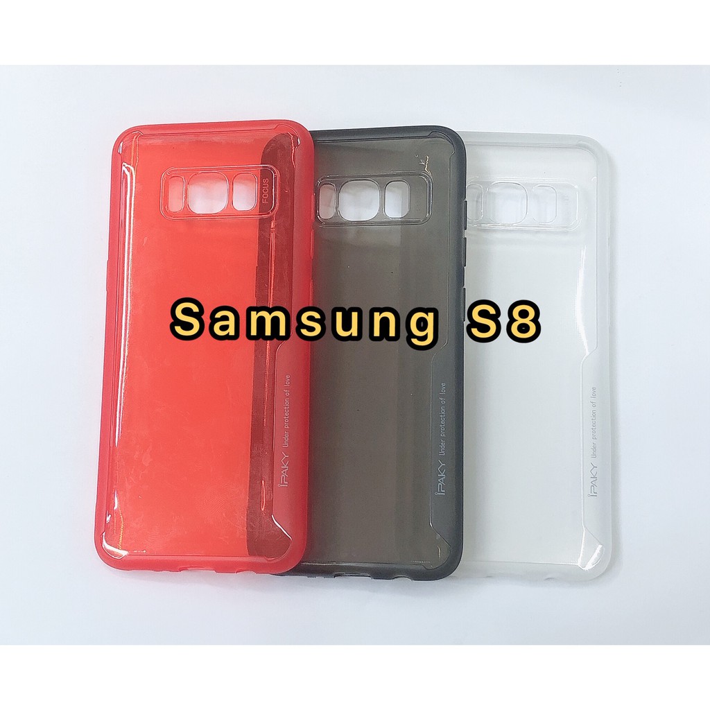 Ipaky Ốp Lưng Trong Suốt Cho Samsung S8