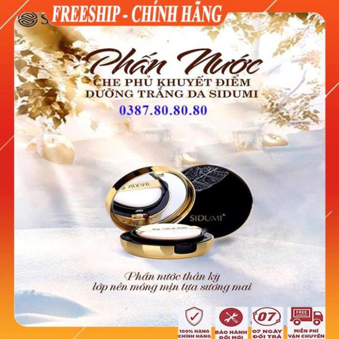 [ Freeship - 100% NHẬP KHẨU ] Phấn nước kiềm dầu che khuyết điểm sidumi/ CC BB Cushion cho da dầu da mụn đa năng cao cấp