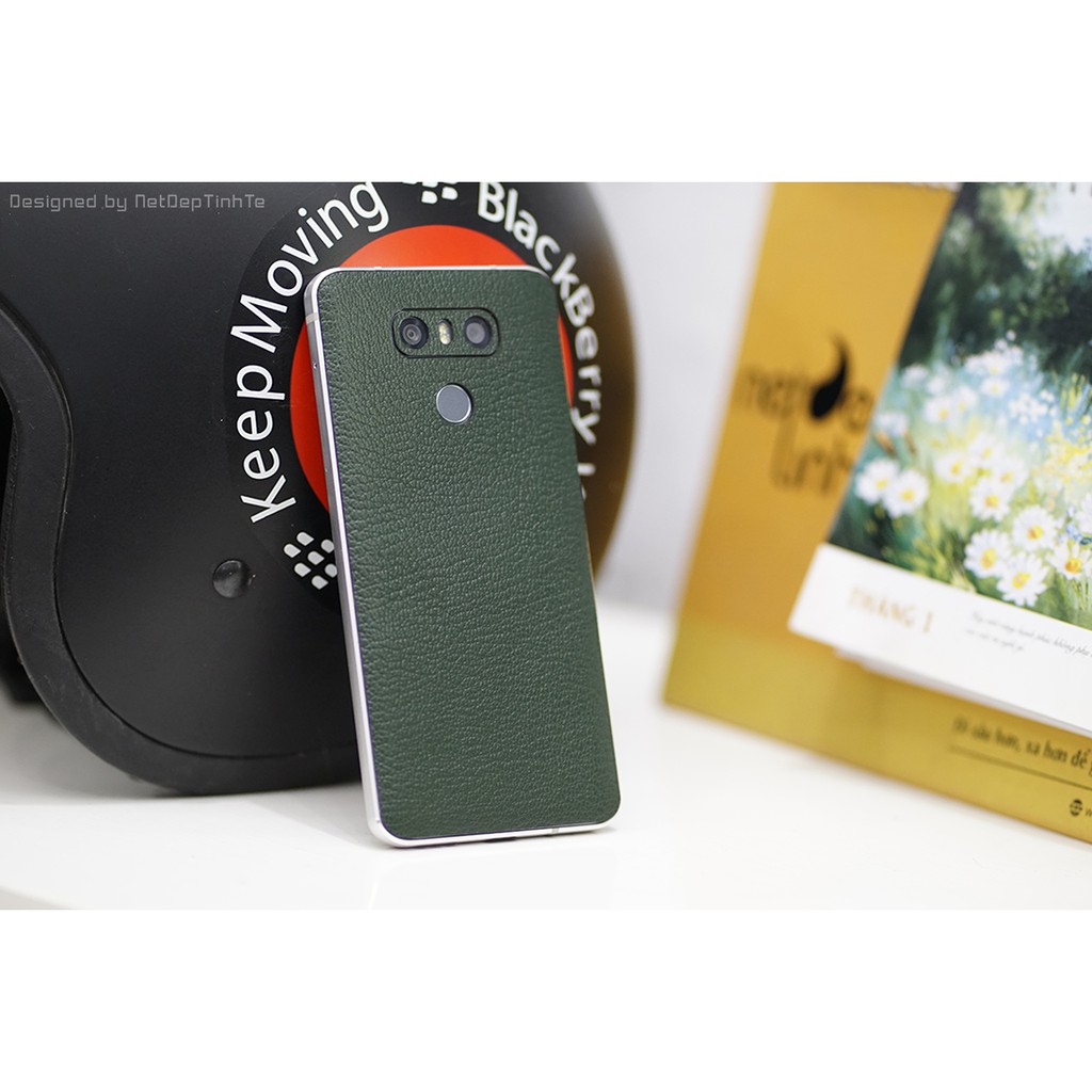 Miếng dán skin da Lg G6 - D25