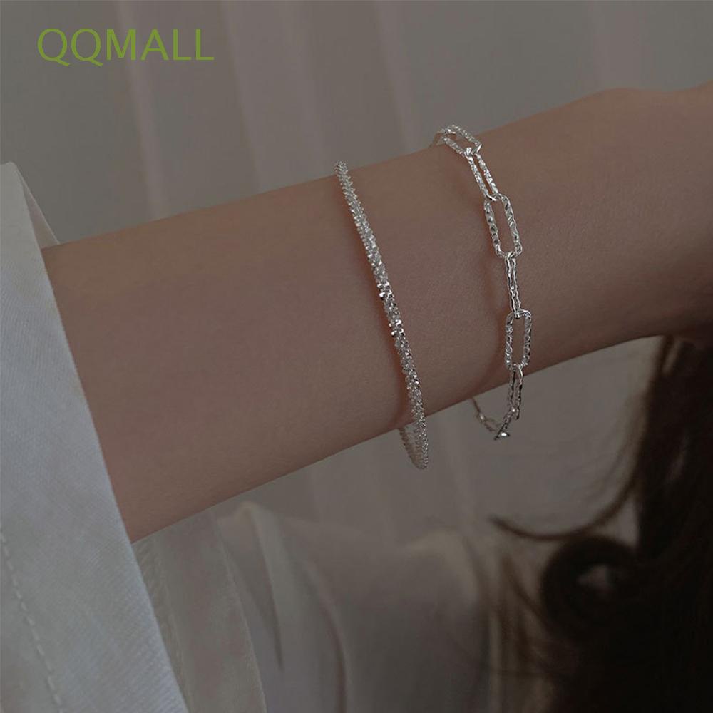 Vòng Đeo Tay Mạ Đồng Lấp Lánh Thời Trang Cho Nữ