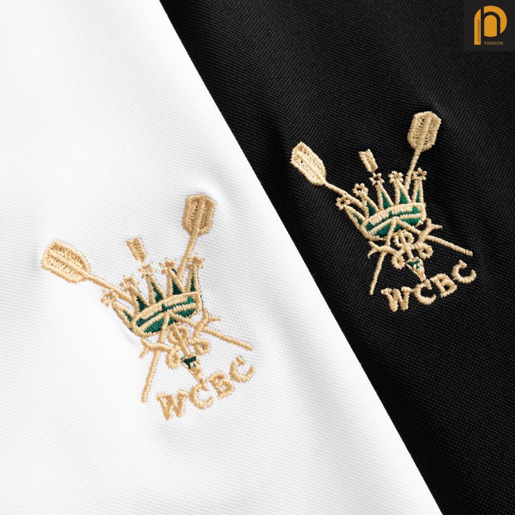 Áo Thun Polo Nam Cổ Bẻ 2 màu Thêu hình Vương Miện, Chất vải Cá Sấu Cotton cao cấp chuẩn form-Genta fashion