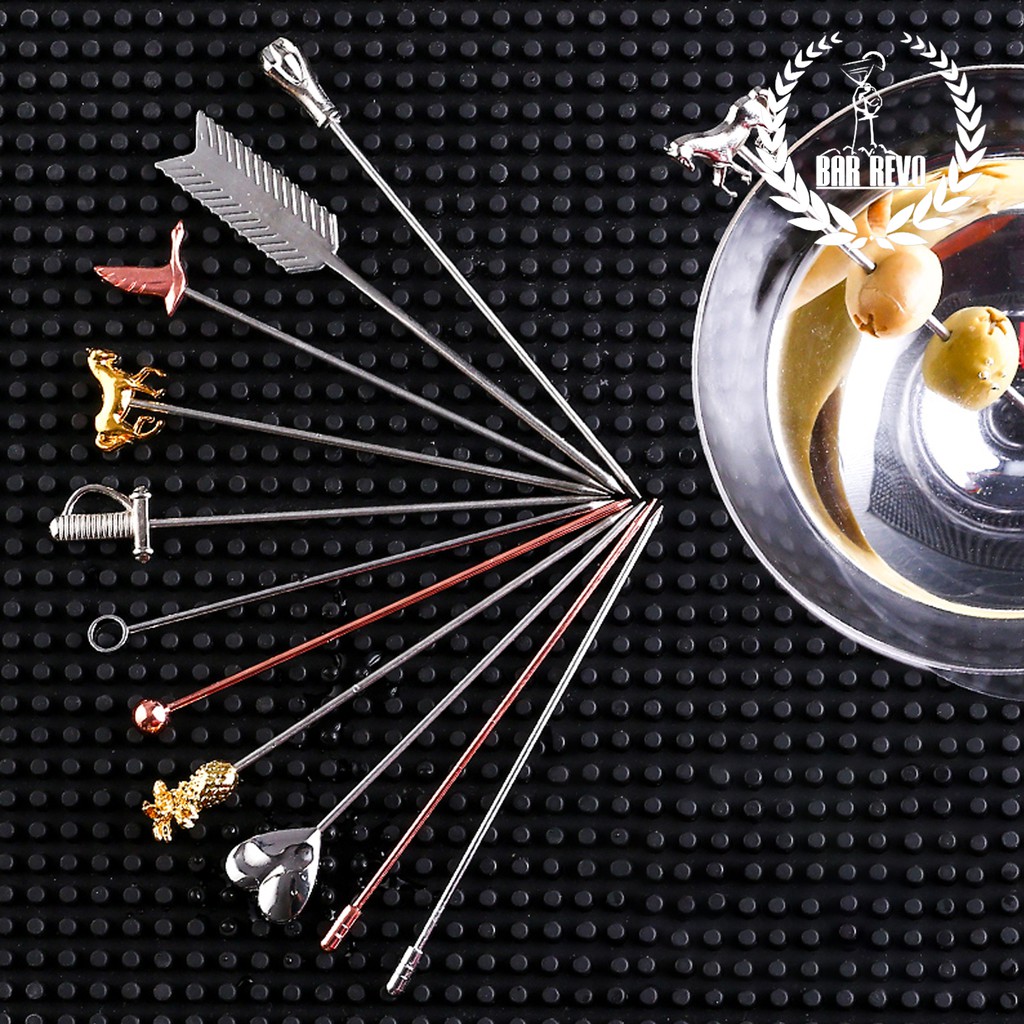 Xiên decor Kim loại dài 11cm