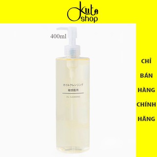 {Chai 400ml} Dầu tẩy trang Muji Oil Cleansing có cả dòng Mild & Sensitive