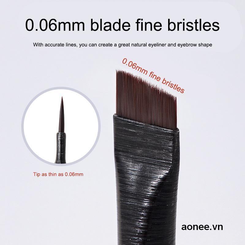 ✨✨ Cọ Kẻ Mắt/Lông Mày Đầu Cọ Hình Lưỡi Dao Siêu Mỏng Độ Chính Xác Cao Tiện Lợi