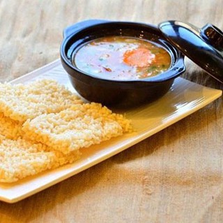 Một thùng 6 gói cơm cháy Cố Đô (chưa chiên) loại 01kg -Đặc Sản Ninh Bình - Vườn Đặc Sản