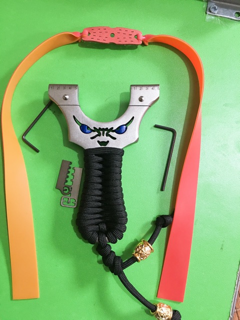 ná mắt quỷ- ná cao su inox 304+ Tặng Kèm Dây Và Bi