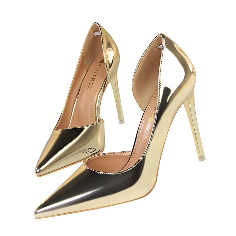 Giày cao gót BIGTREE 18188-1 mũi nhọn 10.5cm thời trang quyến rũ