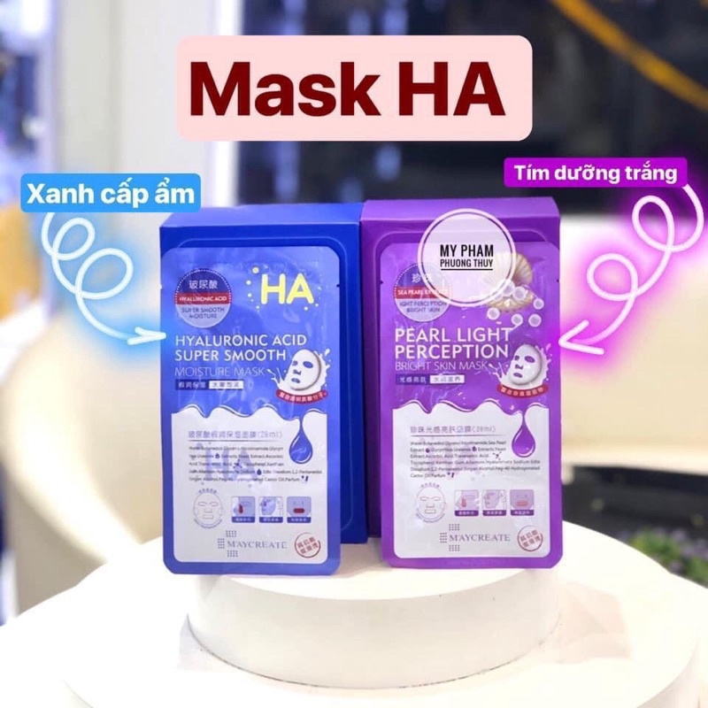 Mặt Nạ - Mask HA Nội Địa Cấp Nước Dưỡng Da