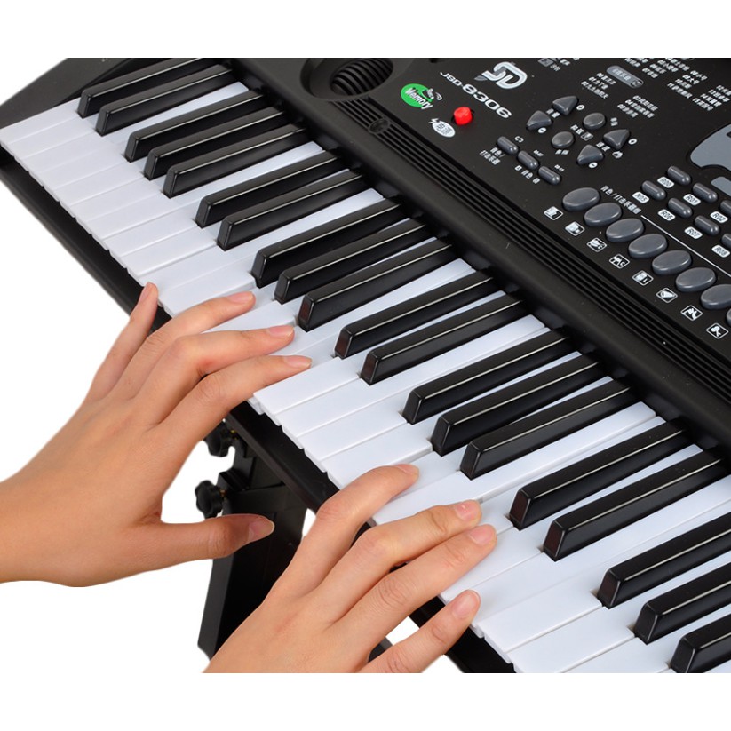 Đàn Piano Đàn Điện Tử 61 Phím Kèm mic Cho Bé Đàn Organ - Kèm video HDSD