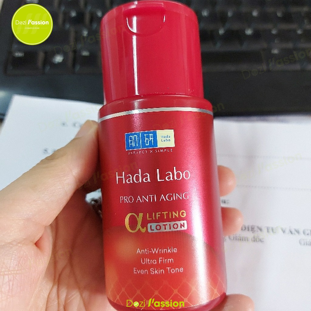 ✅ Dung Dịch Hada Labo Màu Đỏ Chuyên Biệt Chống Lão Hóa - Hada Labo Pro Anti Aging α Lifting Lotion 100ml
