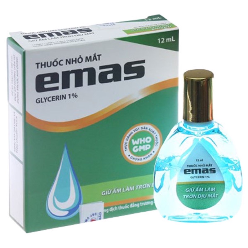 Dưỡng mắt emas siêu thích trơn dịu dưỡng ẩm giảm khô mỏi