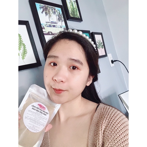 TẨY TẾ BÀO CHẾT CÁM GẠO THẢO MỘC MIX CAFE 100gram | BigBuy360 - bigbuy360.vn