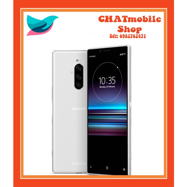 Điện thoại Sony Xperia 1 đẹp Zin 99% Màn P-ShopOLED6.5"Ultra HD (4K) | Chatmobile Shop.