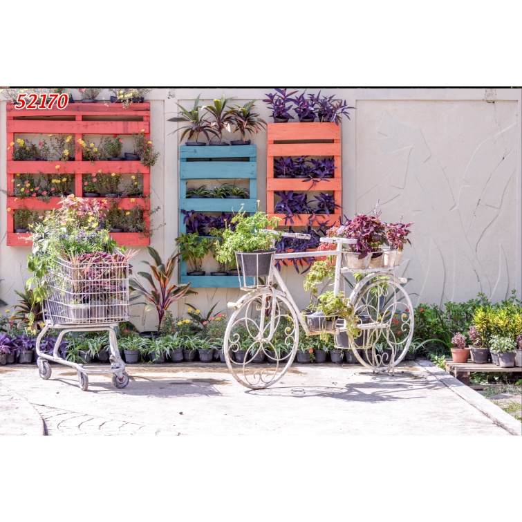 Tranh dán tường Quán Cafe, Trà Sữa, Trang Trí Cửa Hàng 3D tặng keo và dụng cụ dán