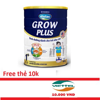 (Nhập QUAYLEMKB giảm 5%)hôp Sữa Grow Plus 1+( 1 the 10k) dùng cho trẻ từ 1 đến 2 tuổi