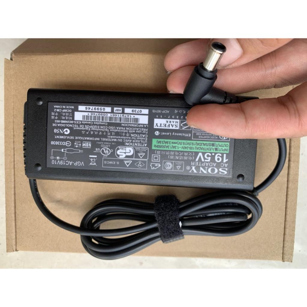 Sạc laptop SONY 19.5V 4.7A / 3.9A ZiN CHÍNH HÃNG CAO CẤP - sạc sony vaio - sạc sony