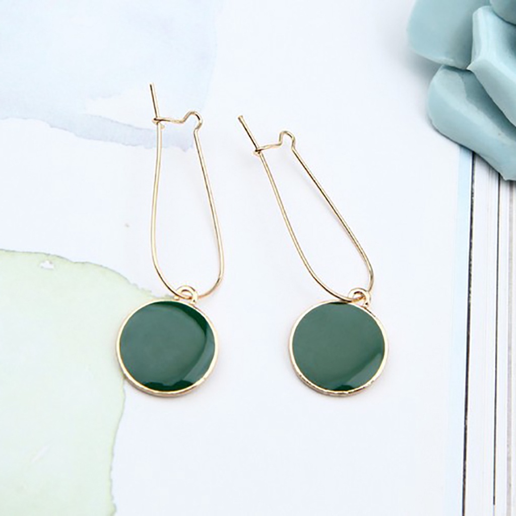 Khuyên tai nữ trang dáng dài tạo hình độc đáo xinh xắn