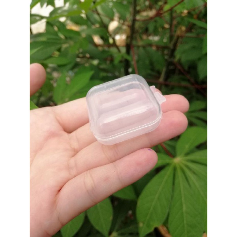 10 Cái hộp nhựa size mini đựng đồ dùng như sim, thẻ nhớ, nút bịt tai