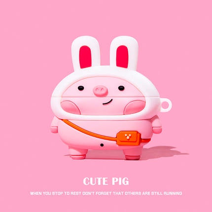 Vỏ Bảo Vệ Hộp Sạc Tai Nghe Bluetooth Không Dây AP Pro4 Pro5 / Pro4 / Pro4 Bằng Silicon Trong Suốt Họa Tiết Pikachu Dễ Thương