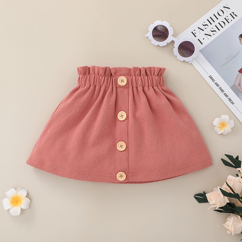 Combo bộ đồ bé gái 0-18 tháng áo Croptop trễ vai váy ngắn set mùa hè thời trang cho bé trẻ em sơ sinh