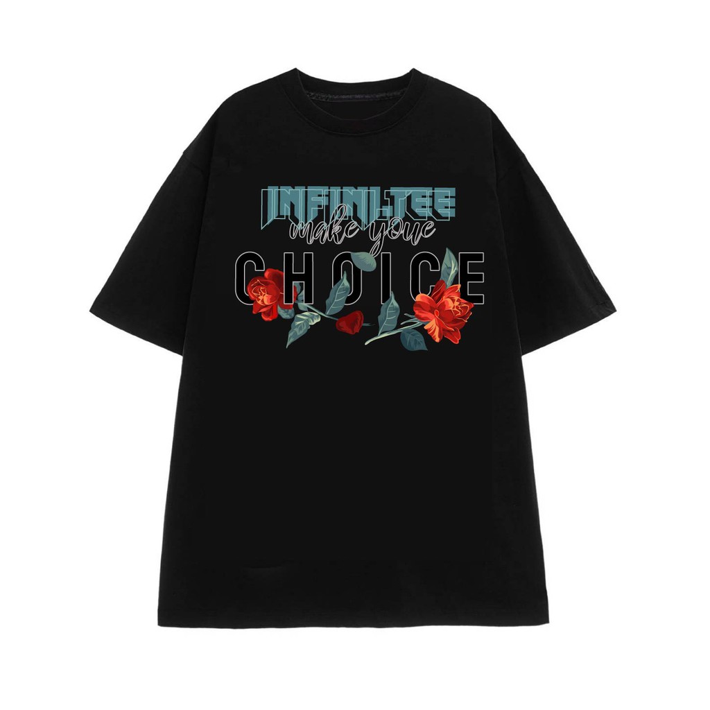 Áo thun INFINITEE Fni0270, Thun 100% Cotton - form rộng Unisex.