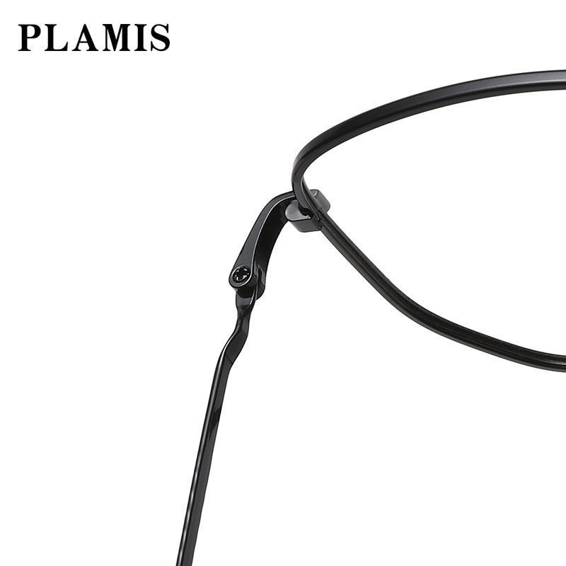 Kính mắt PLAMIS gọng kim loại chống tia bức xạ ánh sáng xanh thời trang dành cho cả nam và nữ