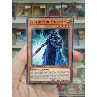 Thẻ Bài Lẻ YugiOh! Mã SBCB-EN181 - Skilled Blue Magician - Common - 1st Edition