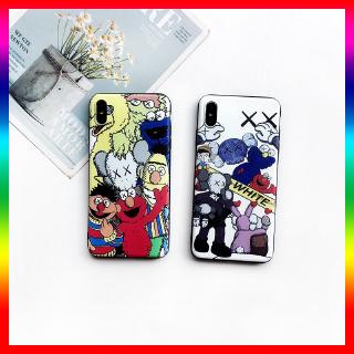 Ốp điện thoại họa tiết hoạt hình thời trang cho iPhone 6 6s 7 8 plus x xs xr 11 pro max