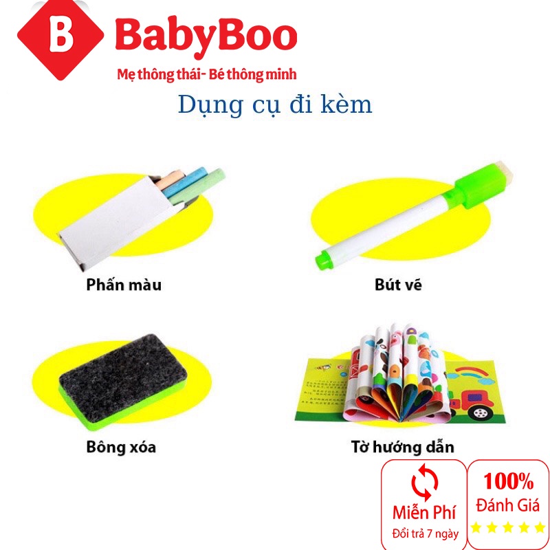 Bộ Tranh Ghép Nam Châm Kèm Bút Vẽ, Tranh ghép mảnh Cho Bé Làm Quen Với Thế Giới Xung Quanh