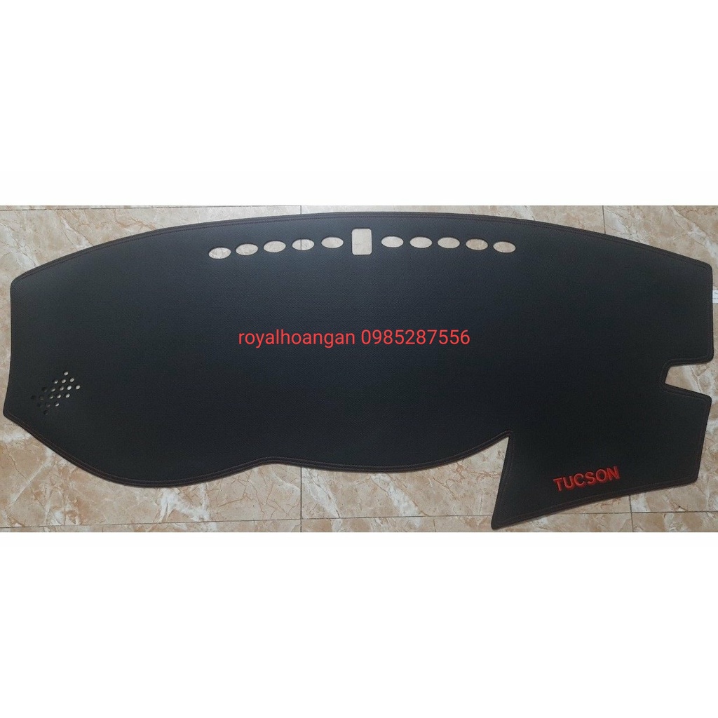 tucson, Thảm taplo TUCSON bằng nhung 3 lớp hoặc Da Cacbon  2015 đến 2023
