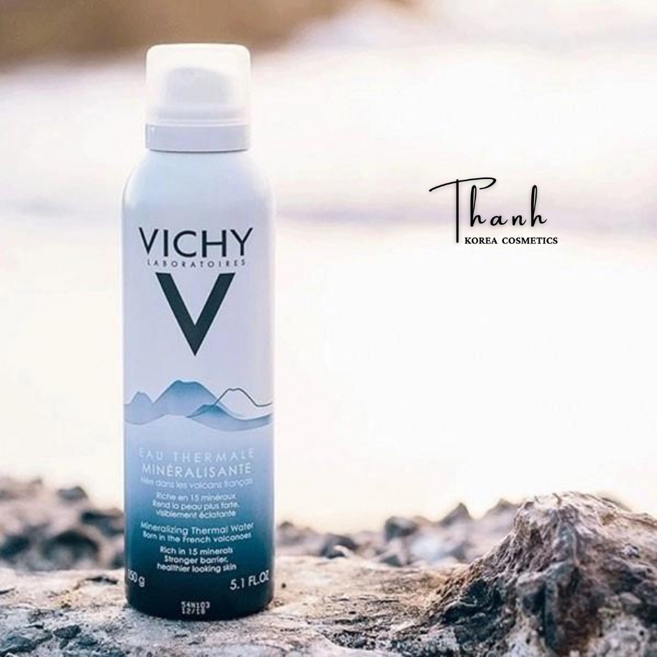 Xịt Khoáng VICHY Mineralizing Thermal Water Dưỡng Da, Cấp Nước 300ml