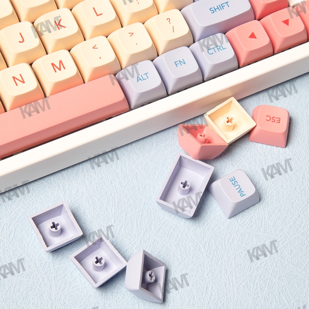 Bộ Phím Rời PBT 132 Phím Cho 108 / 104 / 87 / 84 / 68 / 61 ikbcc RK61 GMMK Pro