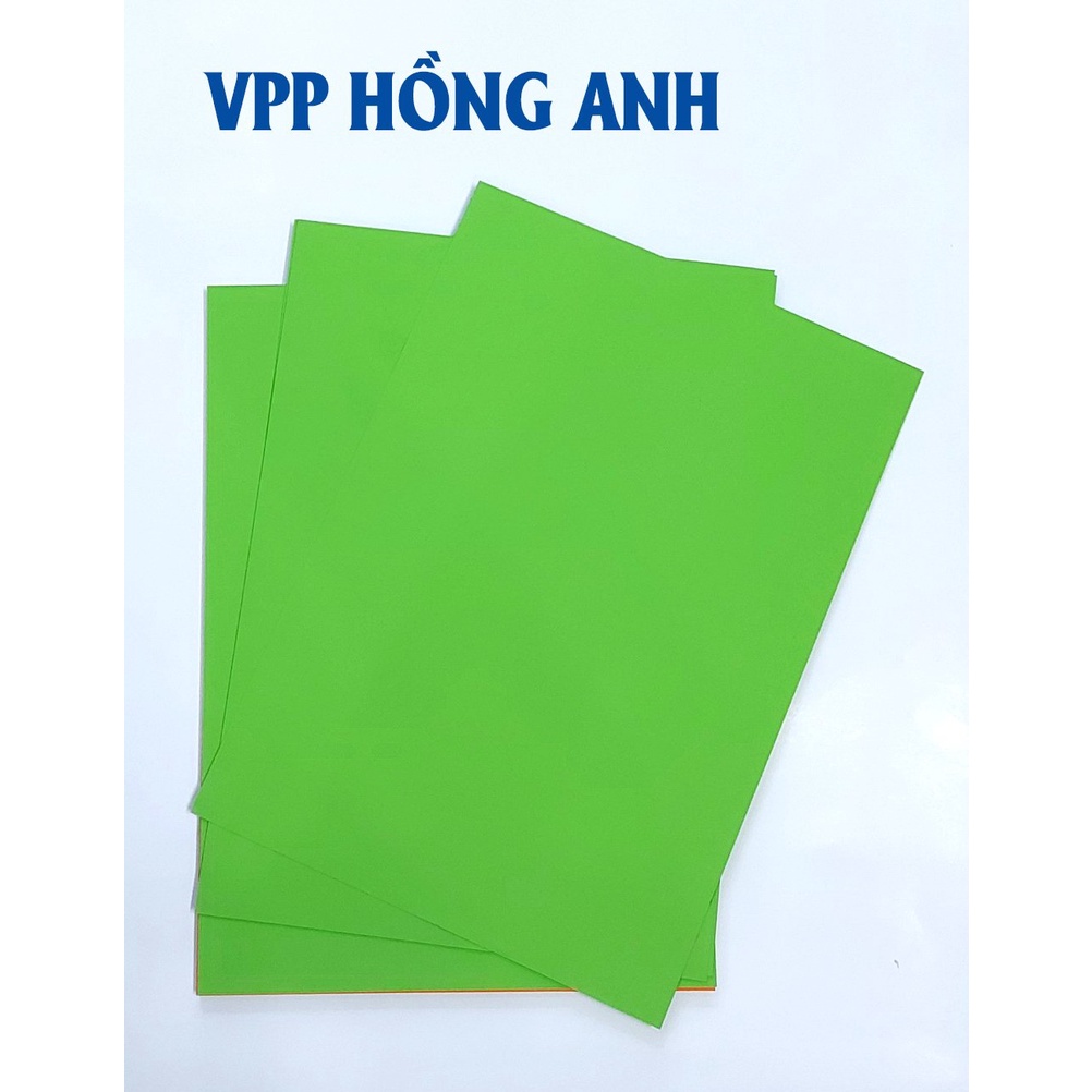 Bìa A4 Pgrand màu đặc biệt - xấp 100 tờ