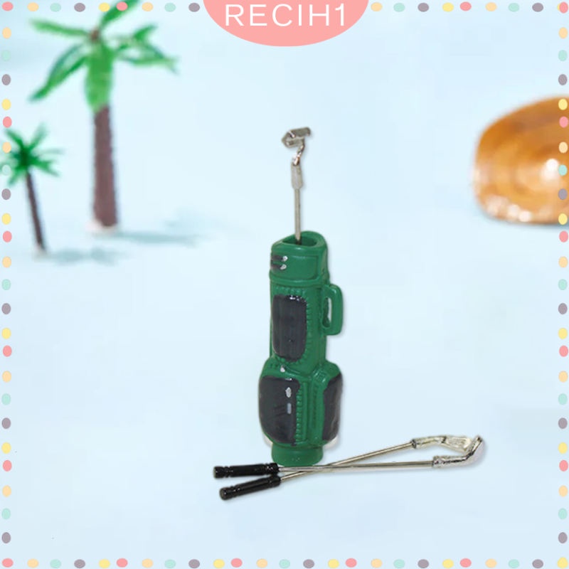 Mô Hình Sân Golf Tỉ Lệ 1 / 12 Hoặc 1 / 6 Trang Trí Nhà Búp Bê Kèm Túi Đựng