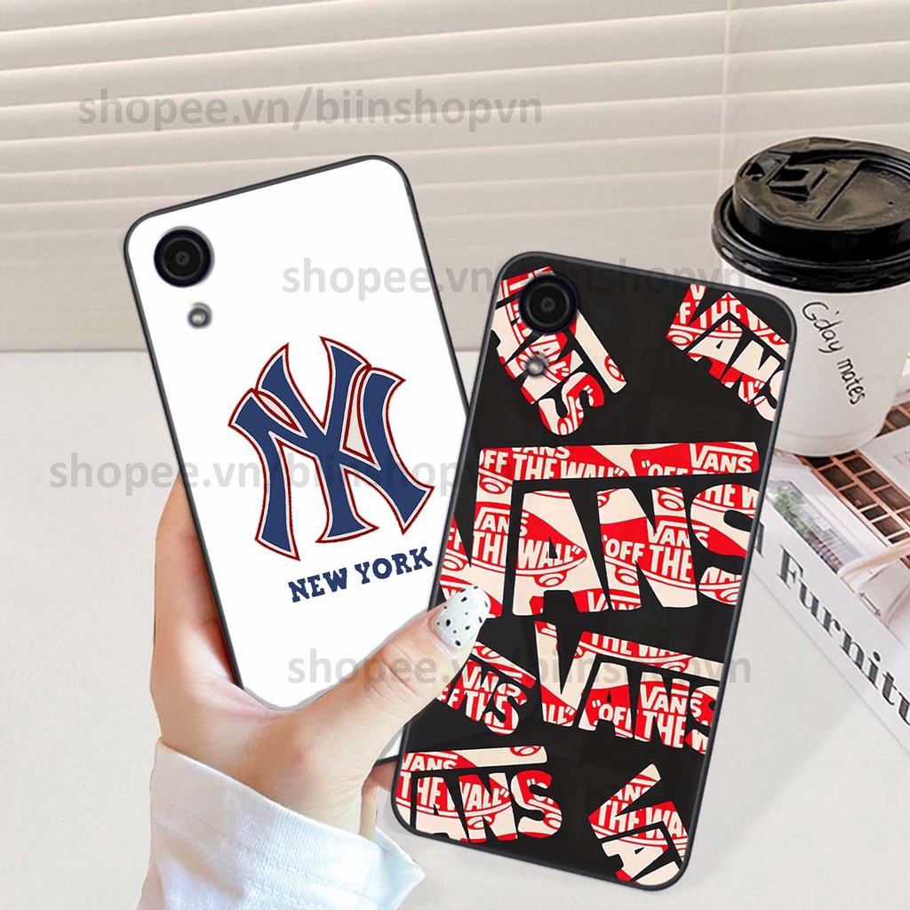 Ốp Samsung A03 Core in hình các thương hiệu nổi tiếng siêu đẹp, thời trang cá tính