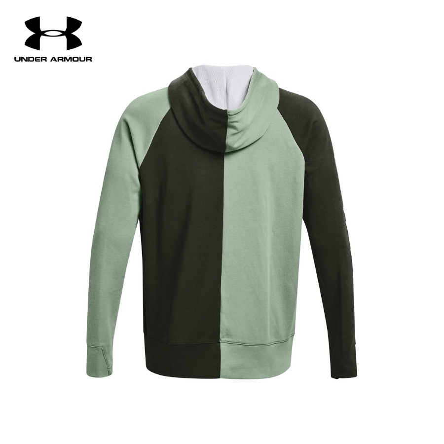 Áo khoác hoodie tay dài bóng rổ nam Under Armour Embiid - 1366531-348