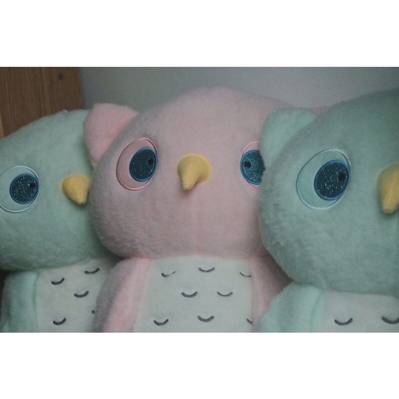 Gấu bông chim cú mèo nhồi bông dễ thương nhiều màu