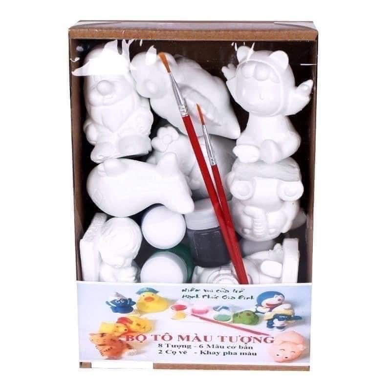 BỘ 10 TÔ TƯỢNG KÈM MÀU TÔ