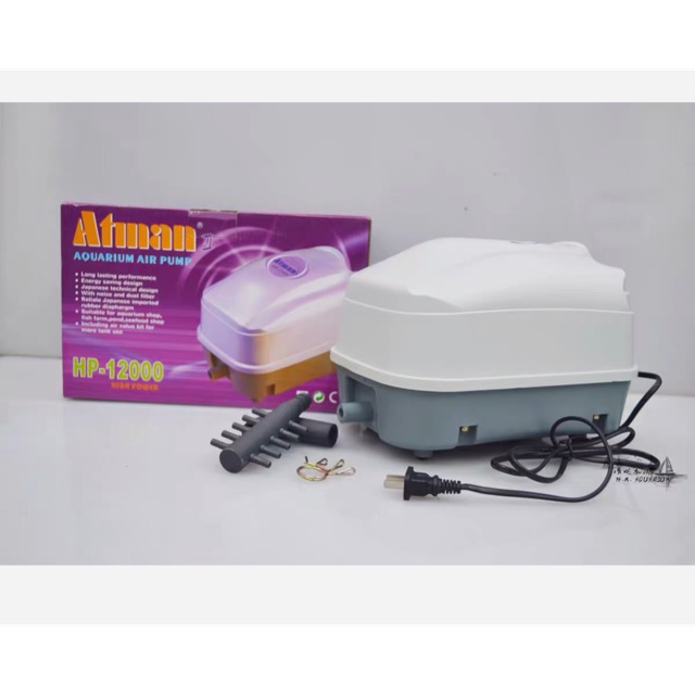MÁY SỦI OXY ATMAN AIR PUMP HP-12000 - MÁY THỔI KHÍ OXY