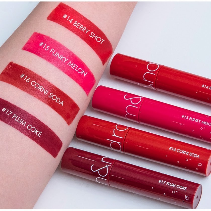 Son Tint bóng, siêu lì, căng mọng môi Hàn Quốc Romand Juicy Lasting Tint 5.5g - NiNiShop