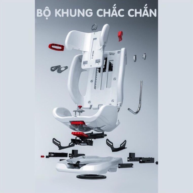 Ghế Ngồi Ô Tô Trẻ Em Doux DX-1131 Quay 360 Độ Isofix