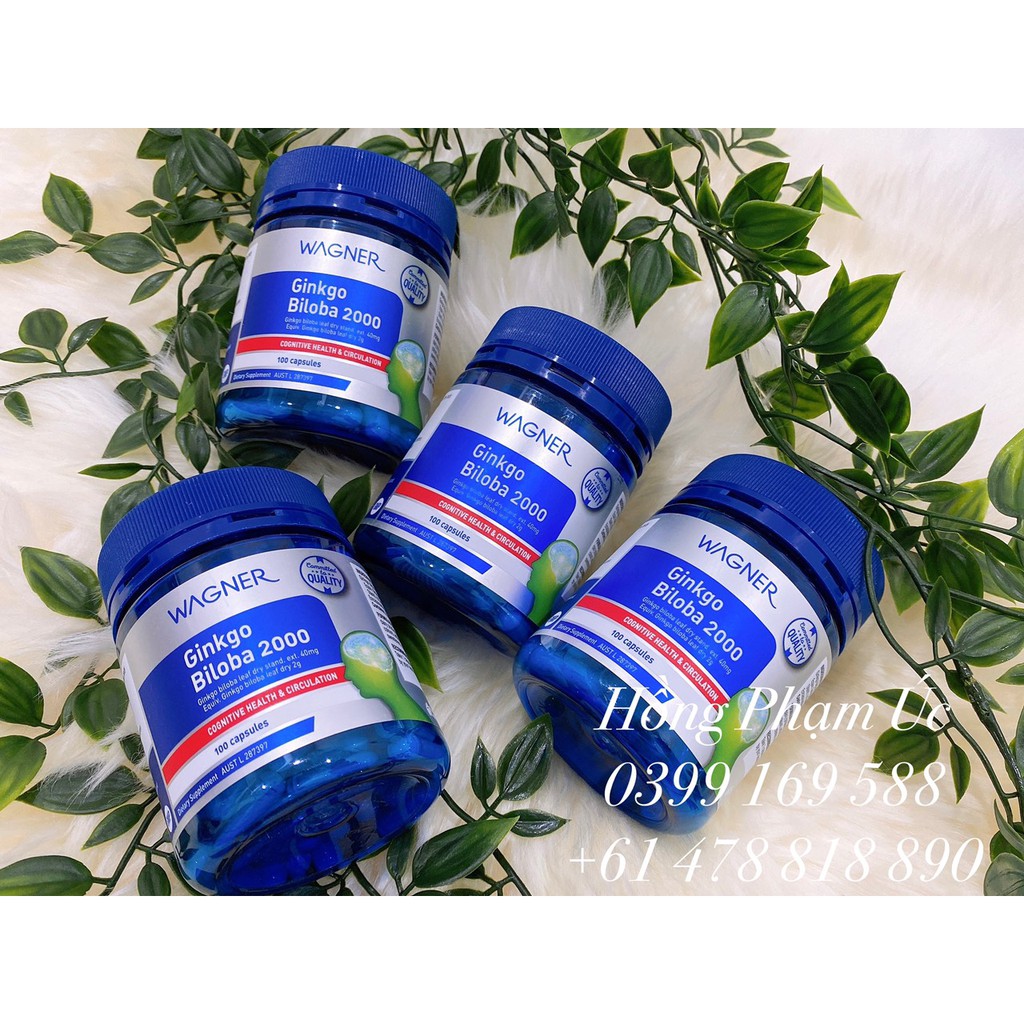 Wagner Ginkgo Biloba 2000  - Bổ não hãng Wagner - Date 1/2025