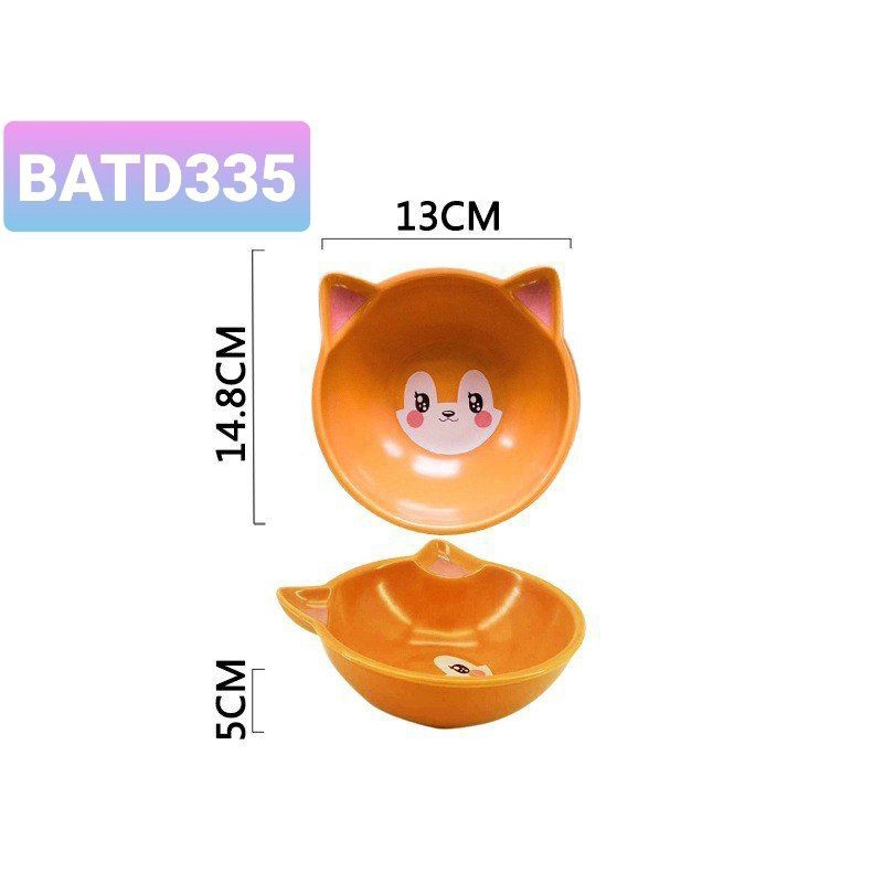 Bát sứ ăn dậm cho trẻ em/ bát sứ cao cấp. Bát ăn bằng sứ cho chó mèo