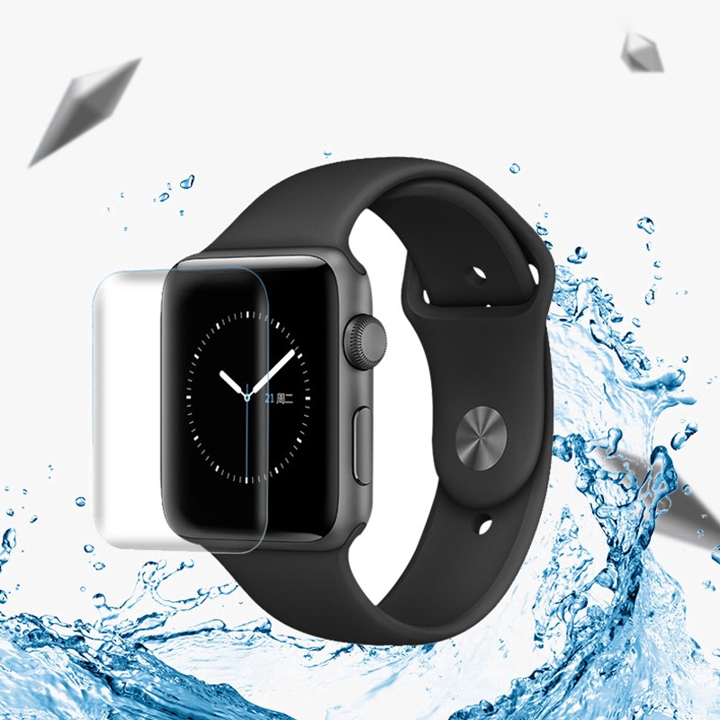 【Apple Watch Protect Front Film】Bộ 5 miếng dán cường lực trong suốt cho đồng hồ Apple