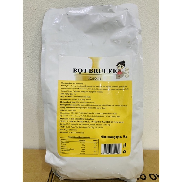 Bột Kem Trứng 1Kg