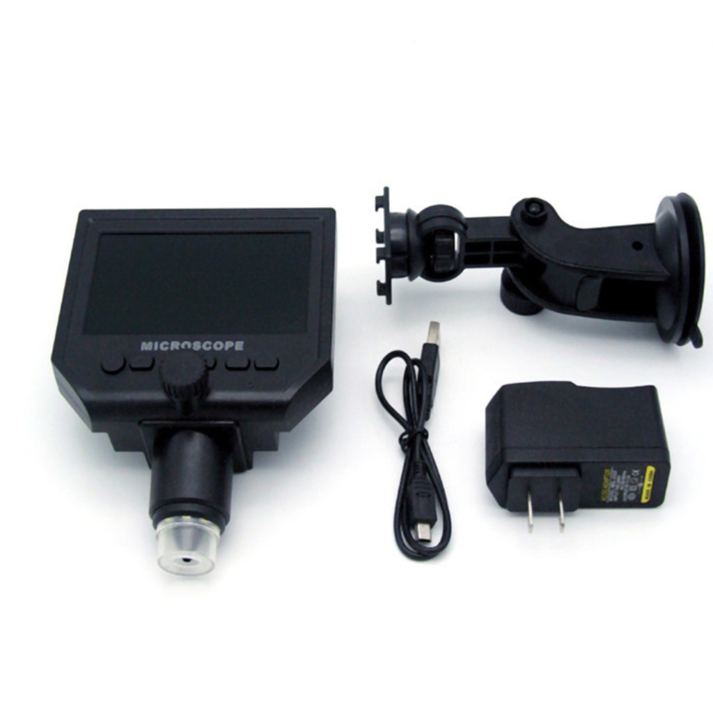 Kính hiển vi kỹ thuật số  màn hình 4.3 inch zoom 600X HD Sony lens | BigBuy360 - bigbuy360.vn